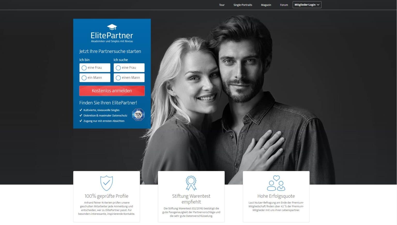 Partnersuche gehobene ansprüche