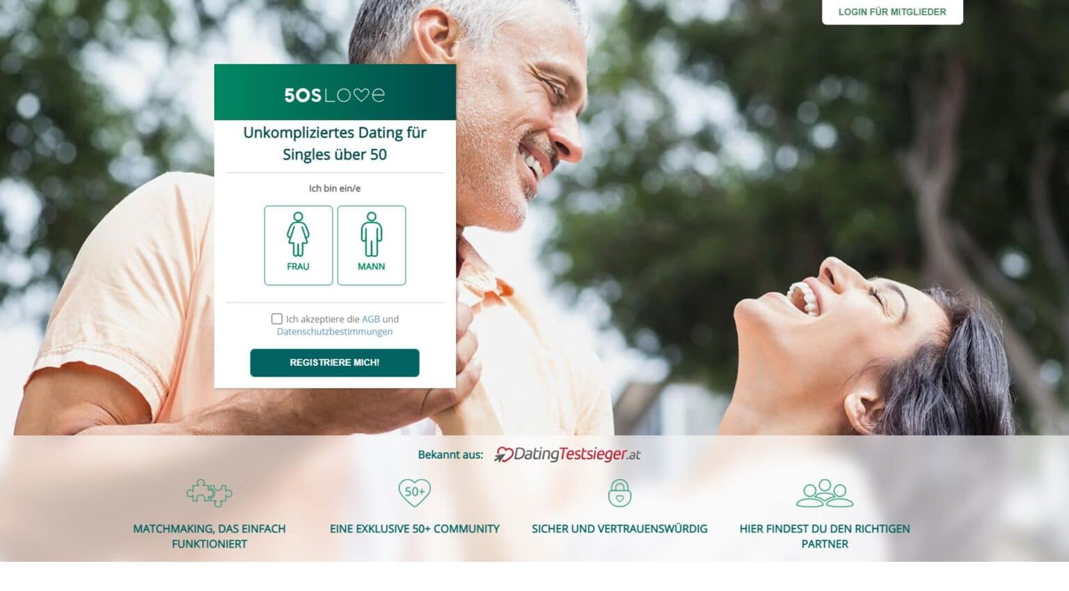 Senioren über 50 dating-sites